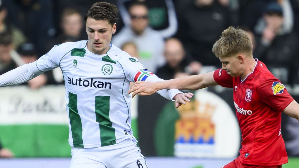 Groningen heeft Twente lang in houdgreep, maar wint niet na spannende tweede helft
