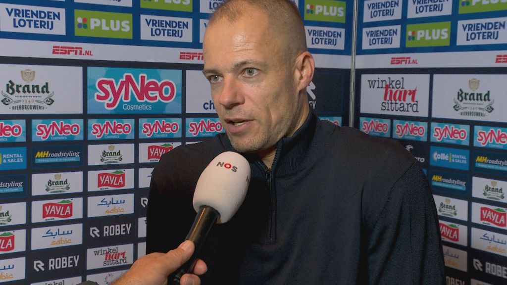 Fortuna-trainer Buijs looft doelman Branderhorst na zege: 'Pakt punten voor ons'