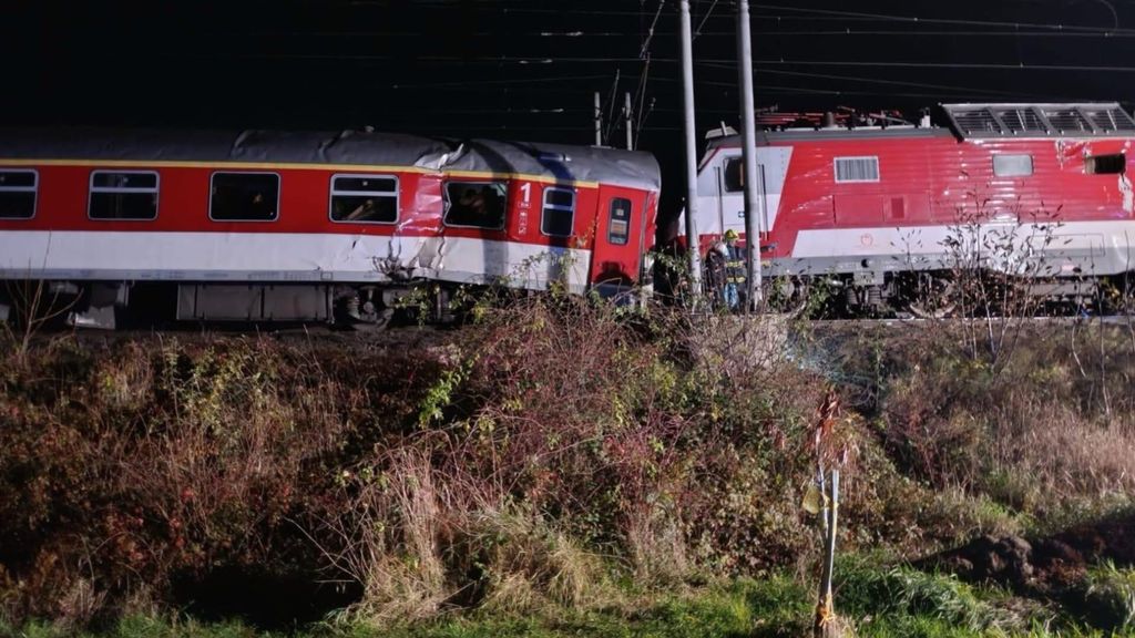 Gewonden bij treinbotsing bij Slowaakse hoofdstad Bratislava