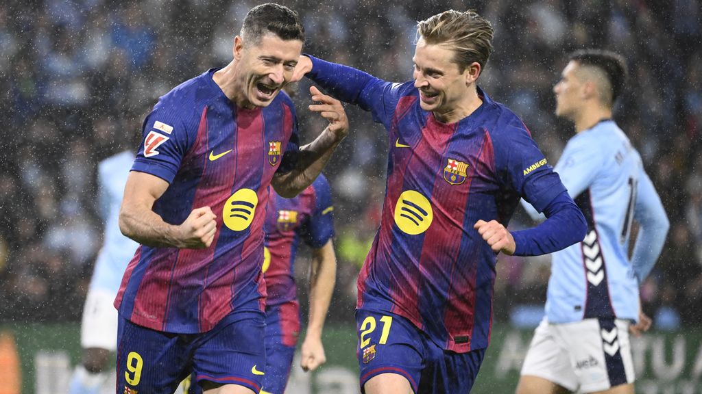 Rood voor De Jong bij spectaculaire zege Barça, Real Madrid lijdt puntenverlies