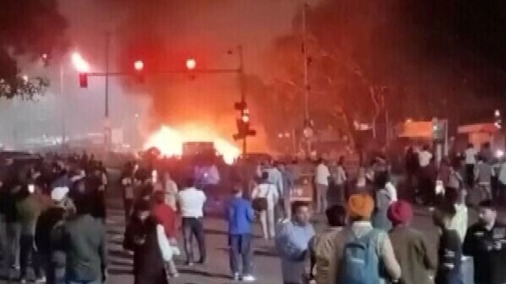 Eerste beelden na explosie in New Delhi