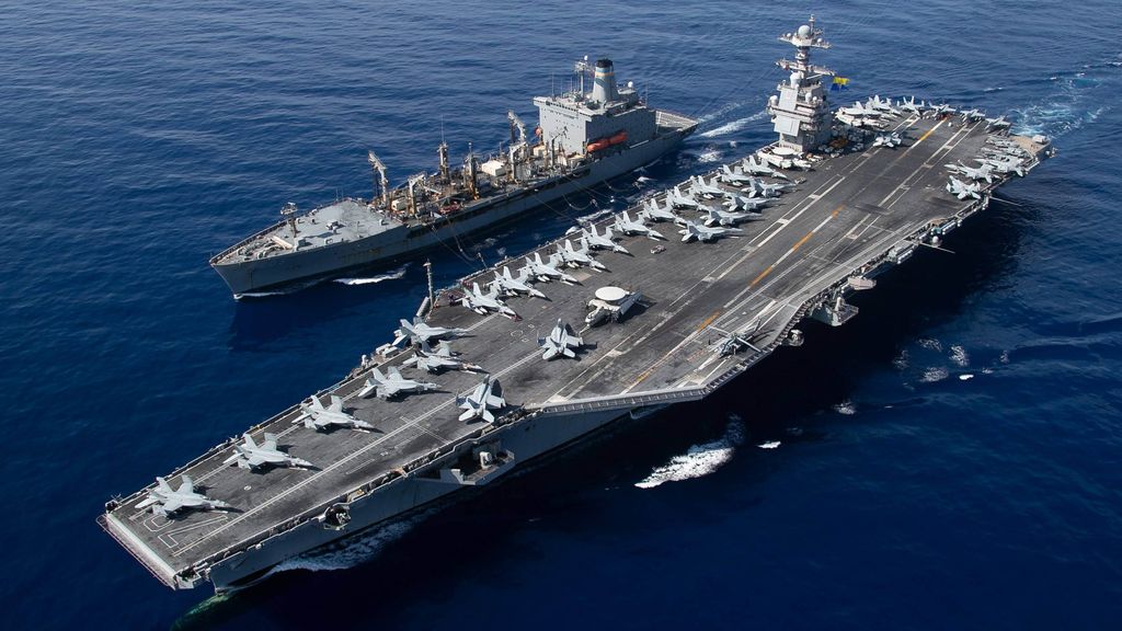 Spanningen tussen Venezuela en VS lopen op met aankomst Amerikaans vliegdekschip