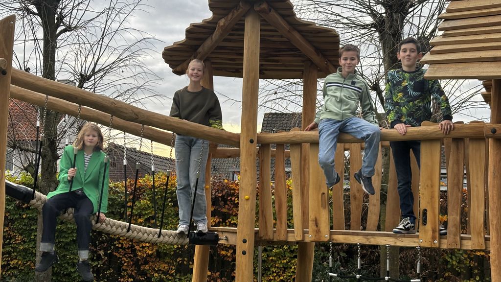 Nieuw schoolplein door man die al meer dan 100 jaar dood is