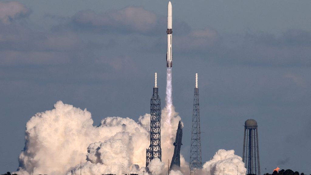 Lancering New Glenn-raket succesvol, twee satellieten onderweg naar Mars