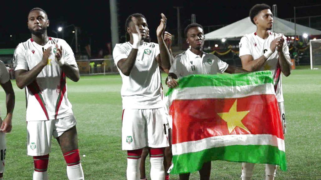 Suriname op drempel van eerste WK-deelname: 'Mijn moeder belde huilend op'