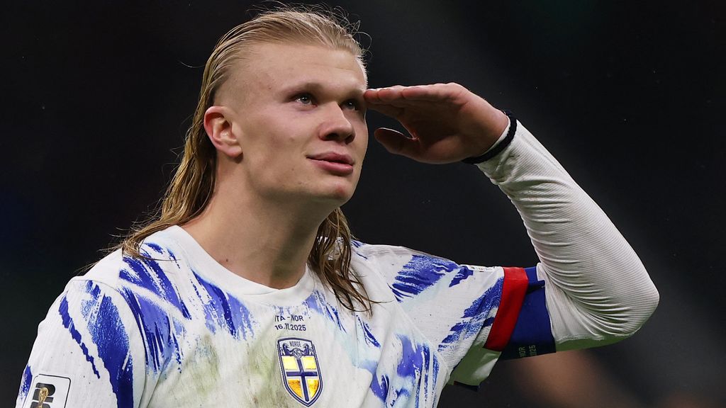 Noorwegen en Haaland vernederen Italië nogmaals (1-4) en gaat swingend naar WK