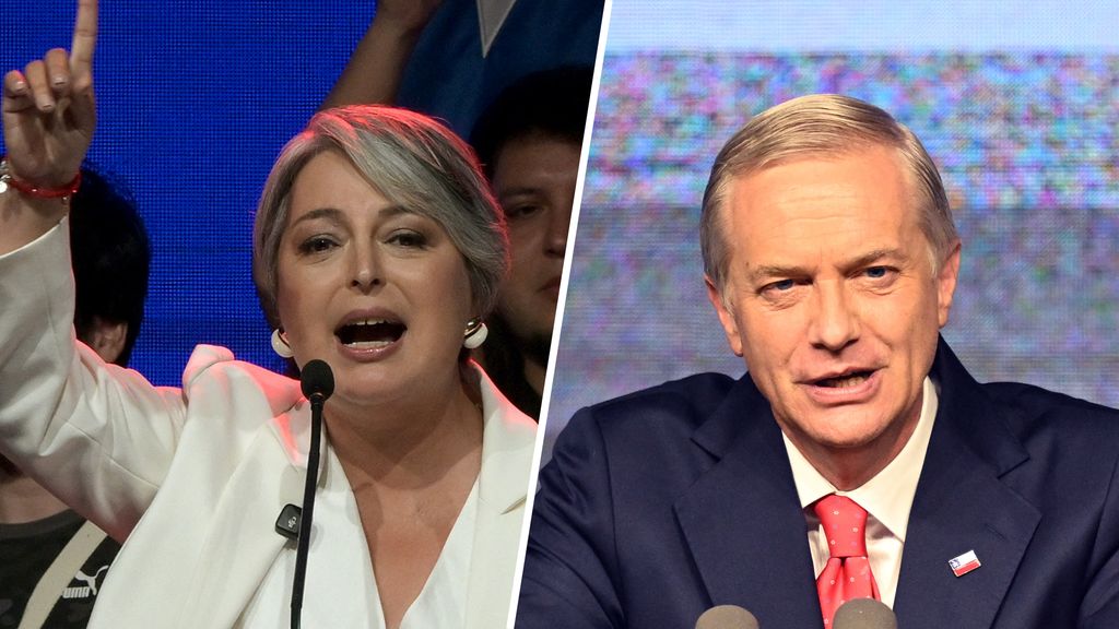 Foto: Communist en uiterst rechtse kandidaat naar volgende ronde presidentsverkiezingen Chili