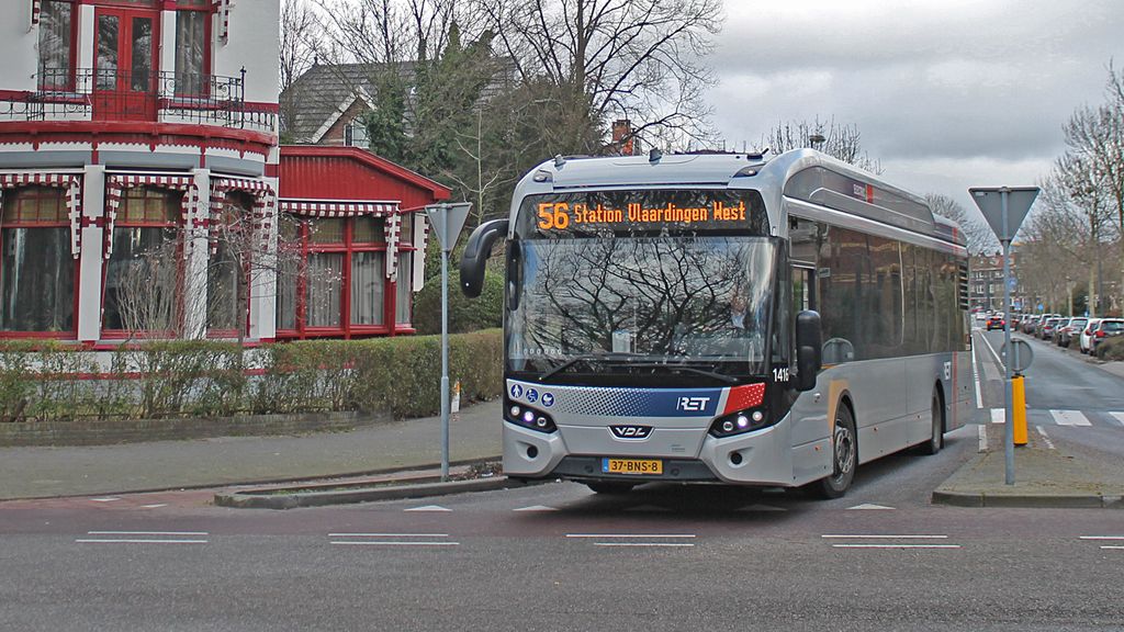 Foto: Buschauffeur ontslagen nadat nachtrit eindigt in ravage