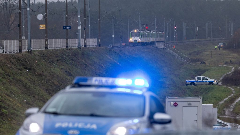 Foto: Twee Oekraïners verdacht van saboteren Pools spoor 'in opdracht van Rusland'