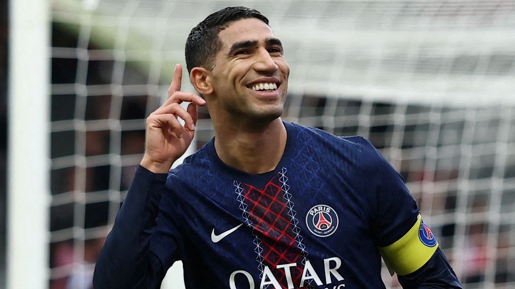 Marokkaanse sterspeler Hakimi verkozen tot Afrikaans voetballer van het jaar