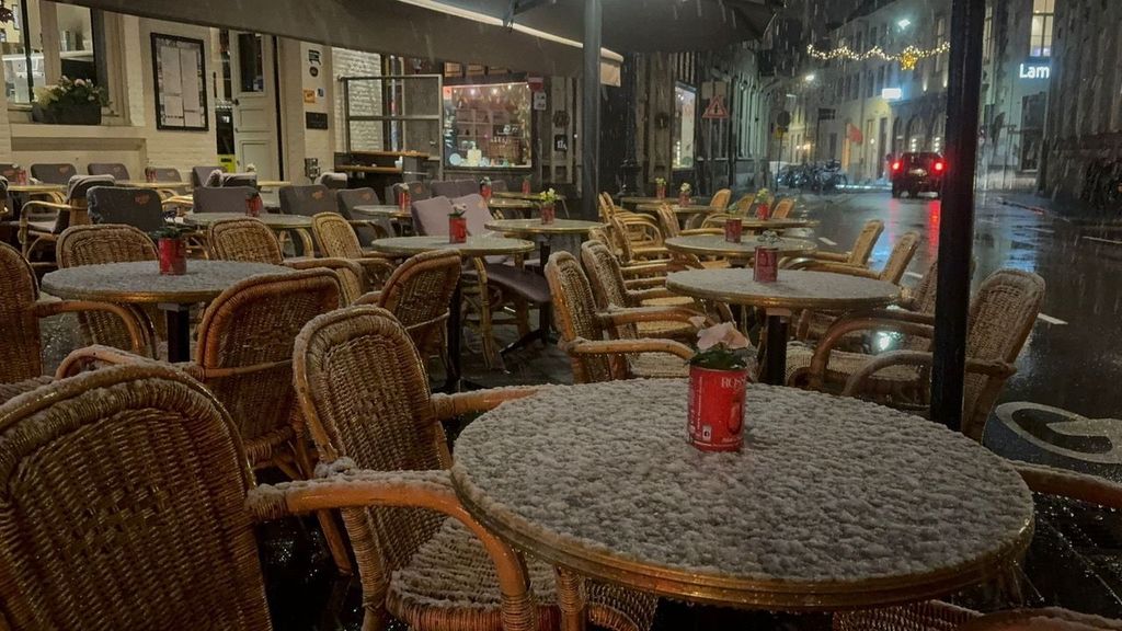 Foto: Waarschuwing voor plaatselijke gladheid voor oosten en zuiden 