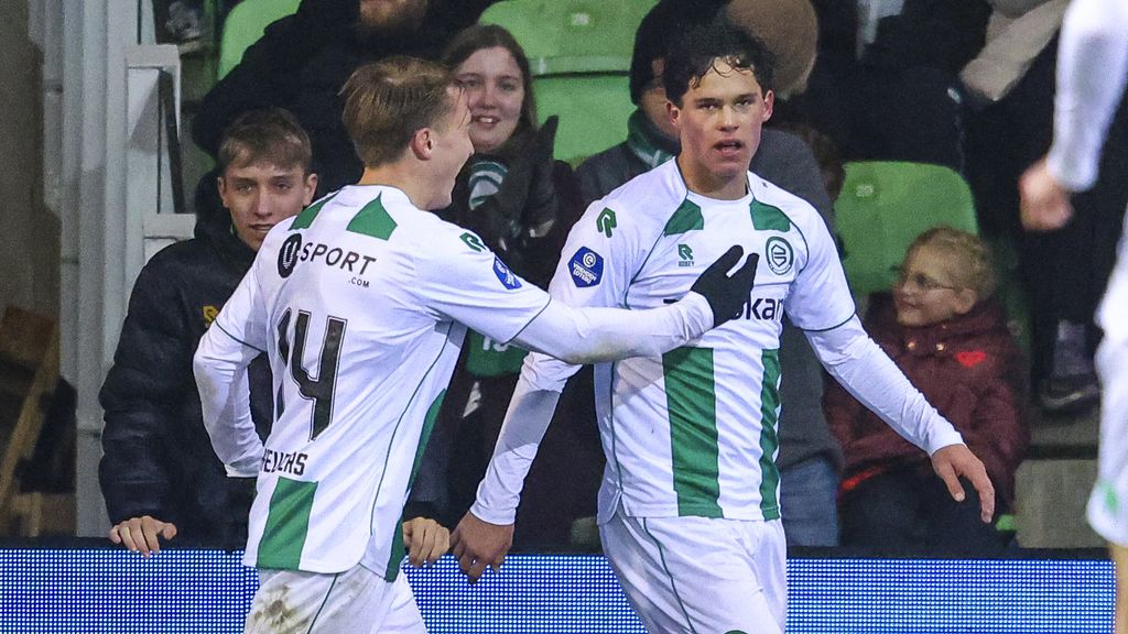 Van Bergen knalt Groningen fraai naast PEC