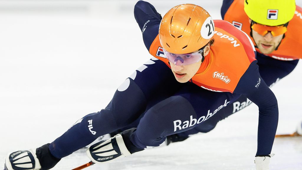 Shorttracker Kos toch op tijd fit voor World Tour-wedstrijden Dordrecht