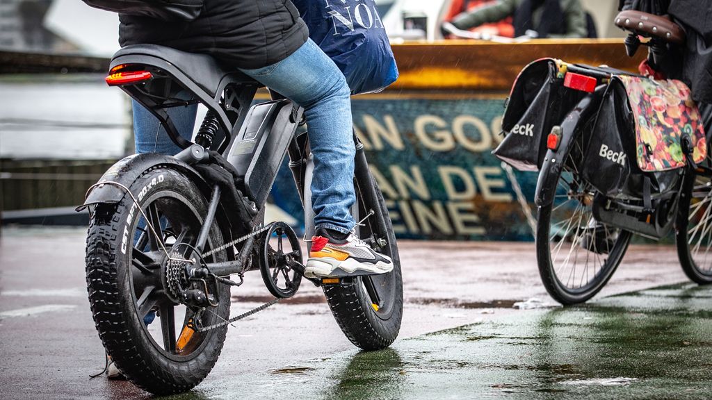 Foto: Amsterdam wil fatbike weren uit drukke gebieden