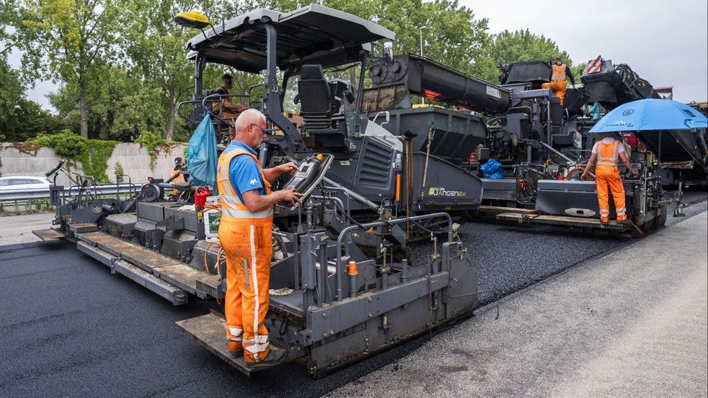 Foto: Geplande werkzaamheden A12 dit weekend uitgesteld vanwege kou en regen