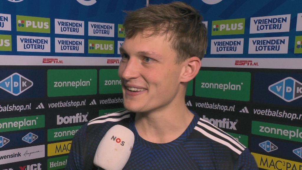 Oosting ziet lange sprint beloond worden met treffer: 'Dit zijn de mooiste goals'