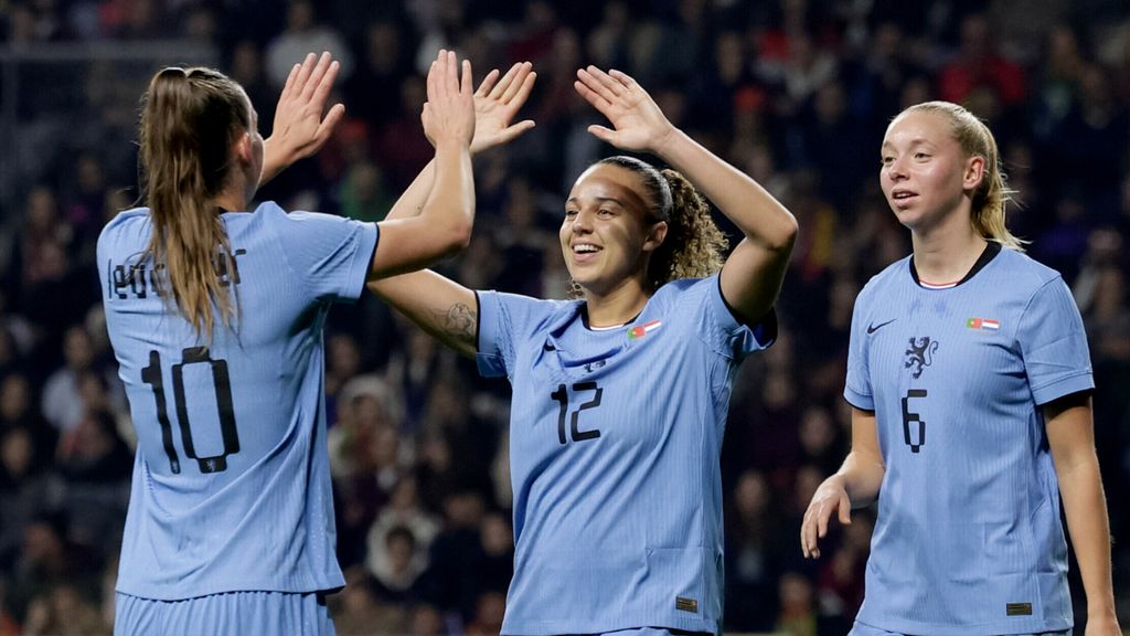 Netherlands Women's National Team in action during a practice match.