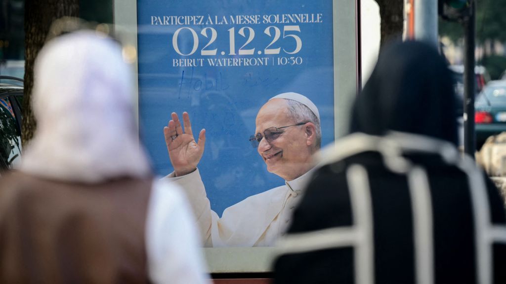 Foto: Paus met vredesboodschap naar multireligieus Libanon