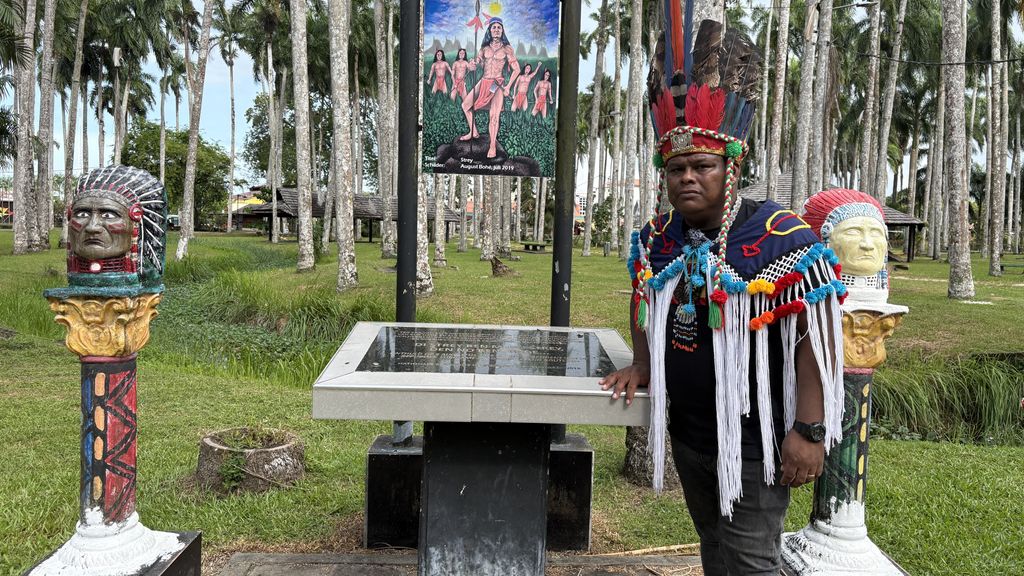 Foto: Inheemse bevolking van Suriname verwacht veel van bezoek van de koning