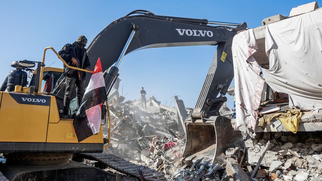 Foto: Israël krijgt weer lichaam uit Gaza dat mogelijk van gijzelaar is 