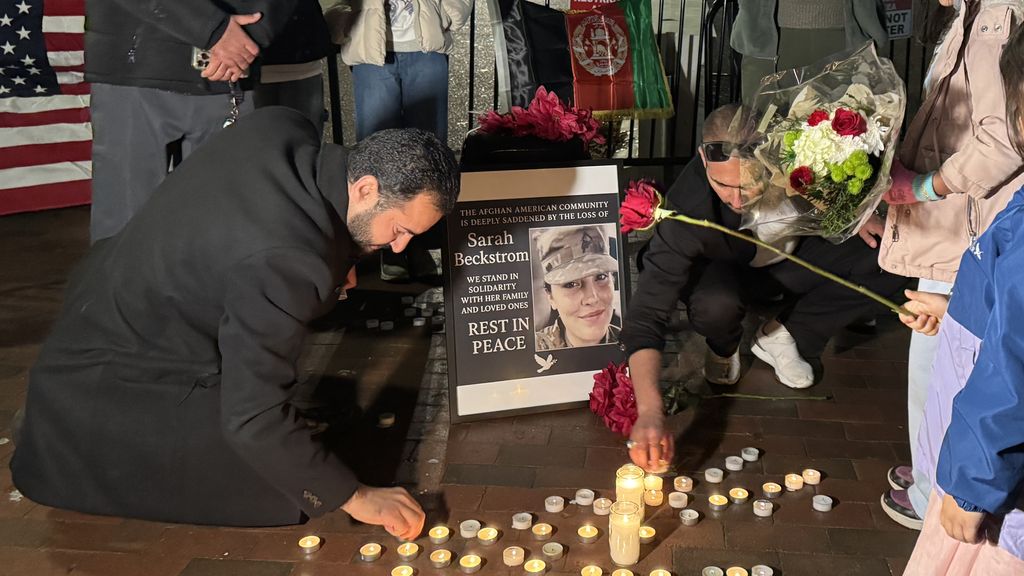 Wake voor omgekomen gardist laat angst zien in Afghaanse gemeenschap VS