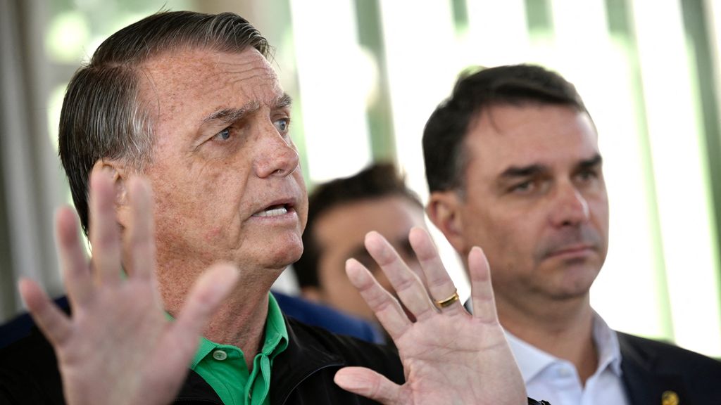 Foto: Zoon van veroordeelde ex-president Bolsonaro wil president worden