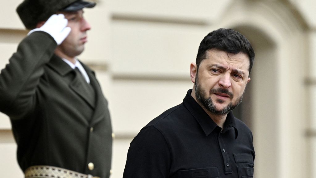 Foto: Zelensky bereid tot verkiezingen in oorlogstijd, maar alleen met hulp van EU en VS