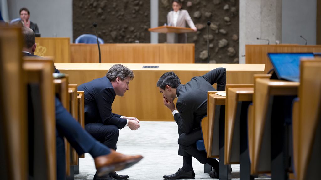 Foto: D66, CDA en VVD hebben 51 dagen om tot een akkoord te komen