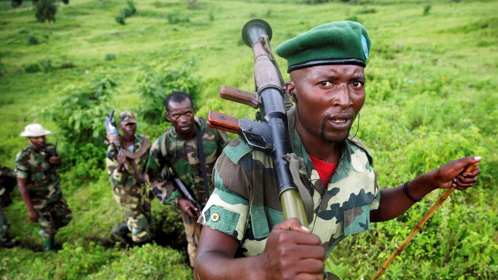 Foto: M23-rebellen in Congo trekken belangrijke stad Uvira binnen