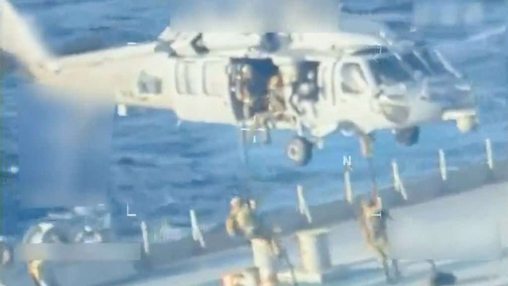 Foto: VS neemt olietanker in beslag voor kust van Venezuela