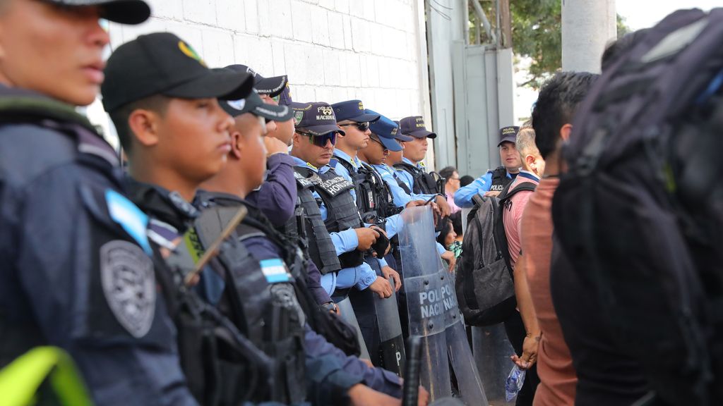 Foto: Parlement Honduras zegt dat er een verkiezingscoup gaande is