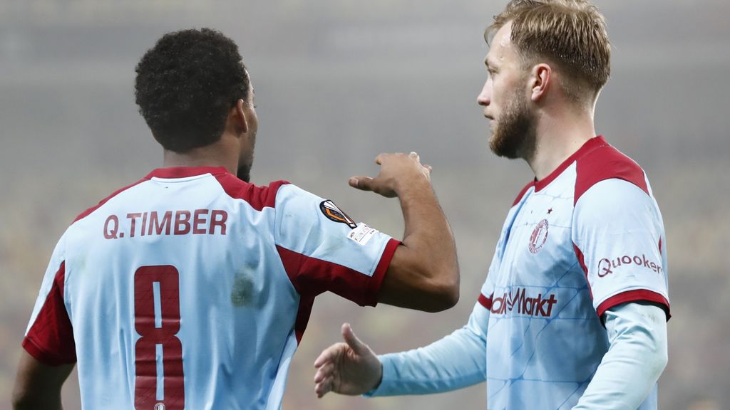 Image for Feyenoord leidt nipt bij FCSB • Eagles op achterstand in Lyon