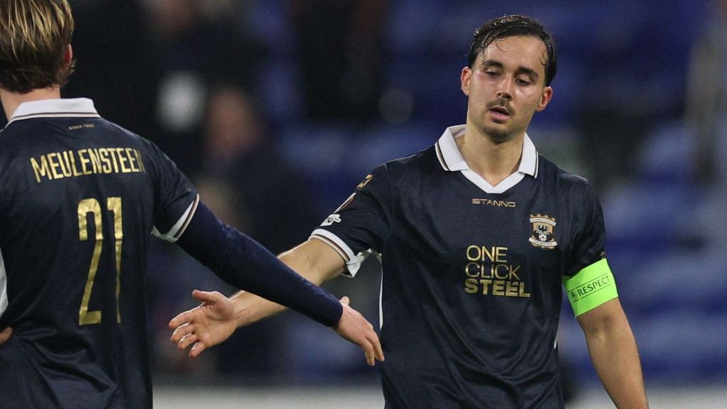 Go Ahead Eagles verliest in Lyon, maar houdt kans op Europa League-tussenronde