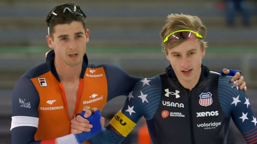 Stolz pakt ook in Hamar baanrecord van De Boo af na razendsnelle 500 meter