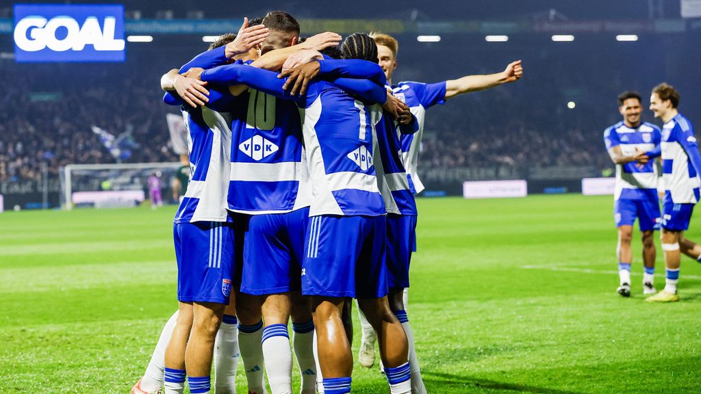 PEC Zwolle spoelt kater oorwassing bij Feyenoord weg met krappe zege op Fortuna