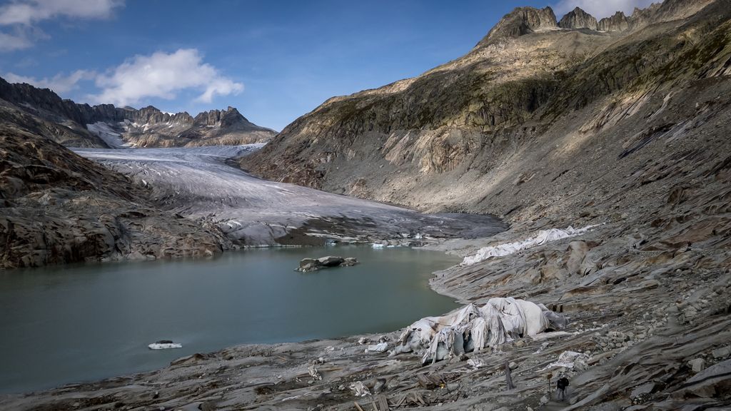 Foto: Zonder ingrijpen is 80 procent van de gletsjers eind deze eeuw gesmolten