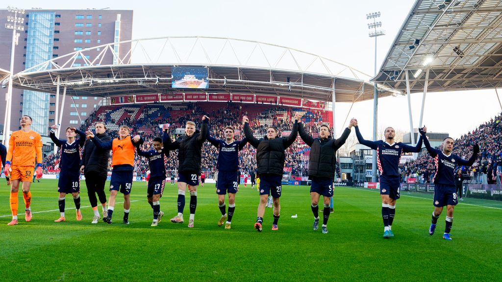 Winterkampioen met elf punten voorsprong: alleen historische inzinking kan PSV nekken
