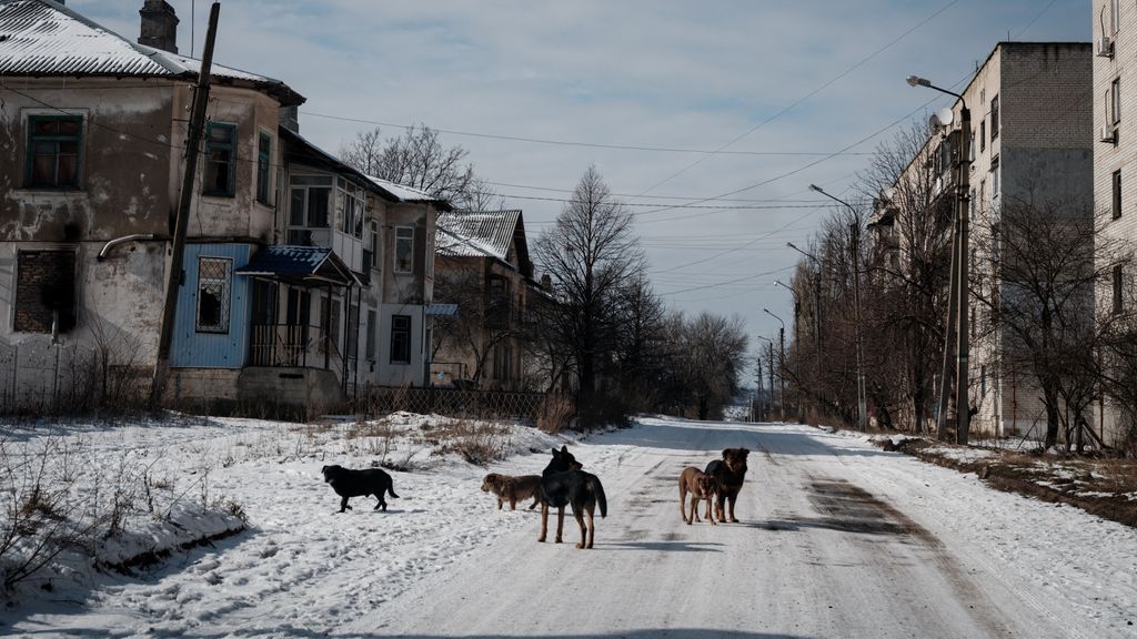 Foto: Rusland neemt opnieuw stadje in Oekraïense regio Donetsk in