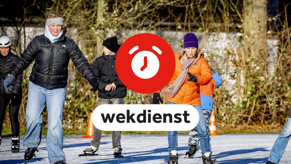 Foto: Wekdienst 26/12: Schaatsen op natuurijs • start olympisch kwalificatietoernooi