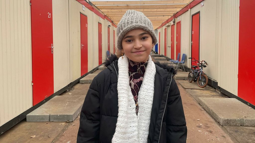 Saeida Rouass De kerstvakantie van... Saeida die in de noodopvang woont