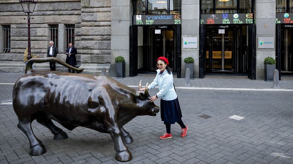 Foto: Bewogen beursjaar eindigt met winst: 'Leerzaam jaar geweest'