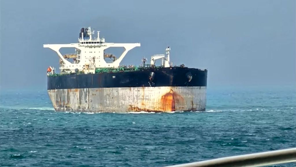 Foto: 'Rusland vraagt aan VS om te stoppen met het volgen van olietanker'