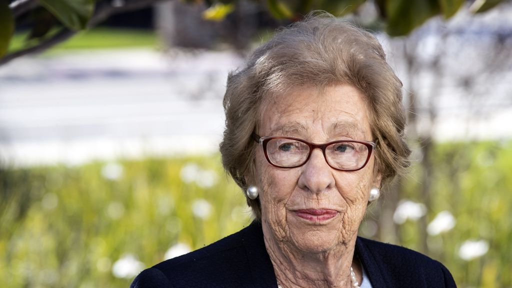 Foto: Eva Schloss-Geiringer, stiefdochter Otto Frank, overleden op 96-jarige leeftijd