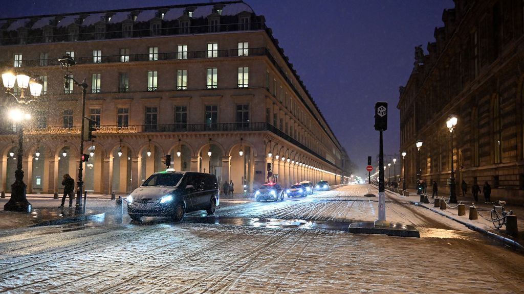 Foto: Vijf verkeersdoden in Frankrijk door winters weer