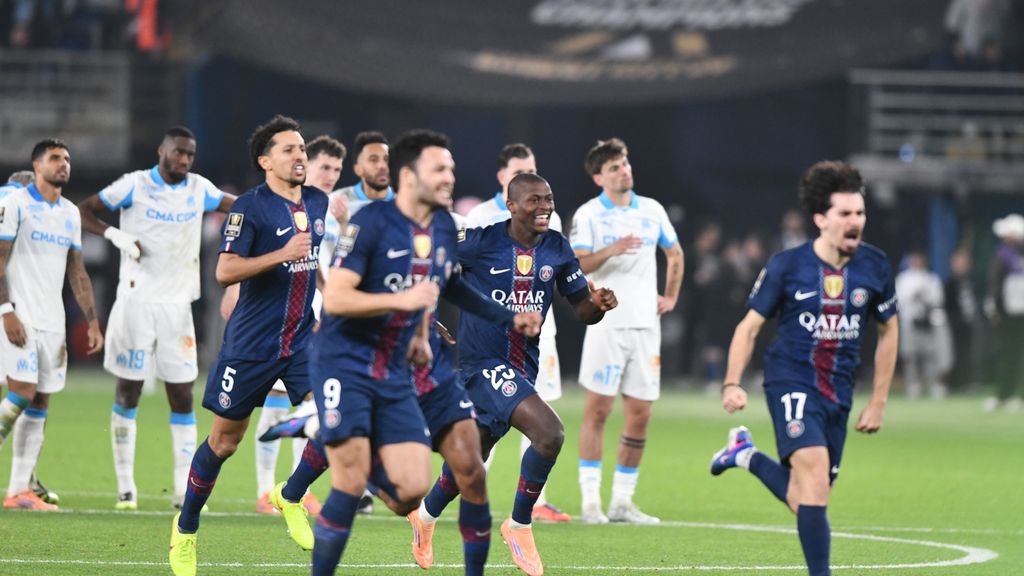 PSG verslaat Olympique Marseille na penalty's in Koeweit en wint Franse supercup