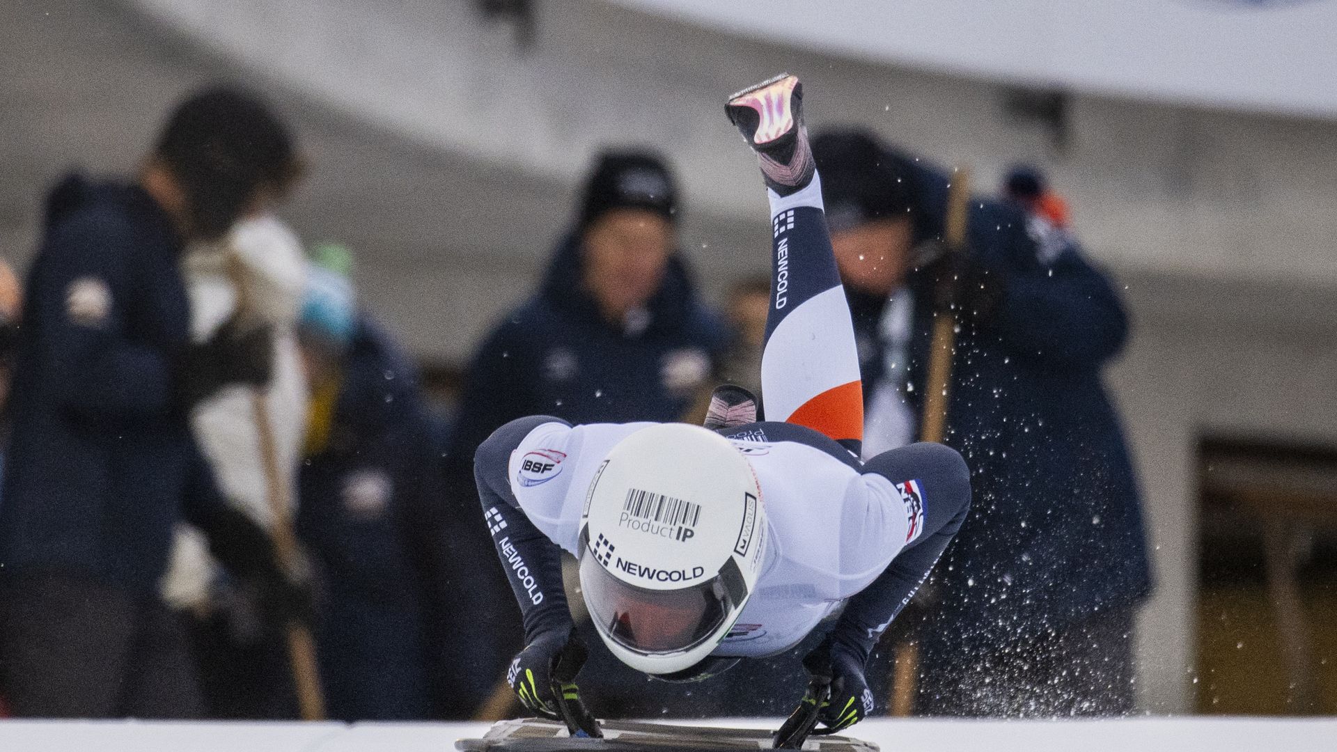Skeletonster Bos komt bij wereldbeker Sankt Moritz niet verder dan middenmoot