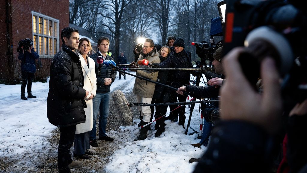 Foto: D66, CDA en VVD kiezen voor minderheidskabinet, uitzonderlijk in Nederland