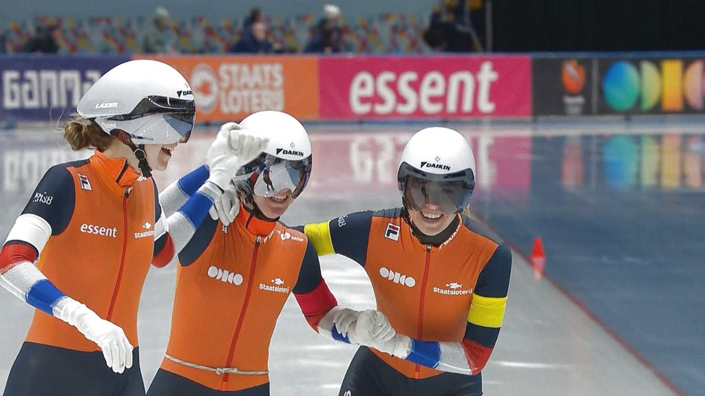 Dutch Women Win First European Championship Gold in Team Pursuit
