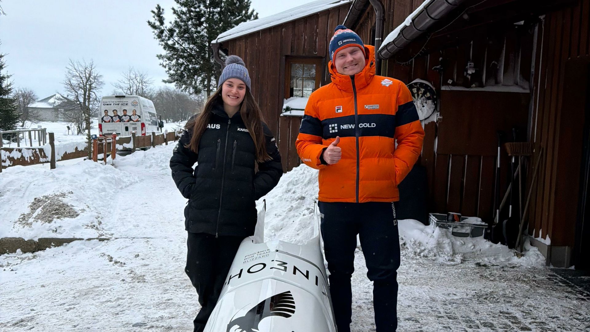 Bobsleesprookje voor Nederland dankzij Blizzard: 'Ze mogen mijn baby lenen voor niks'