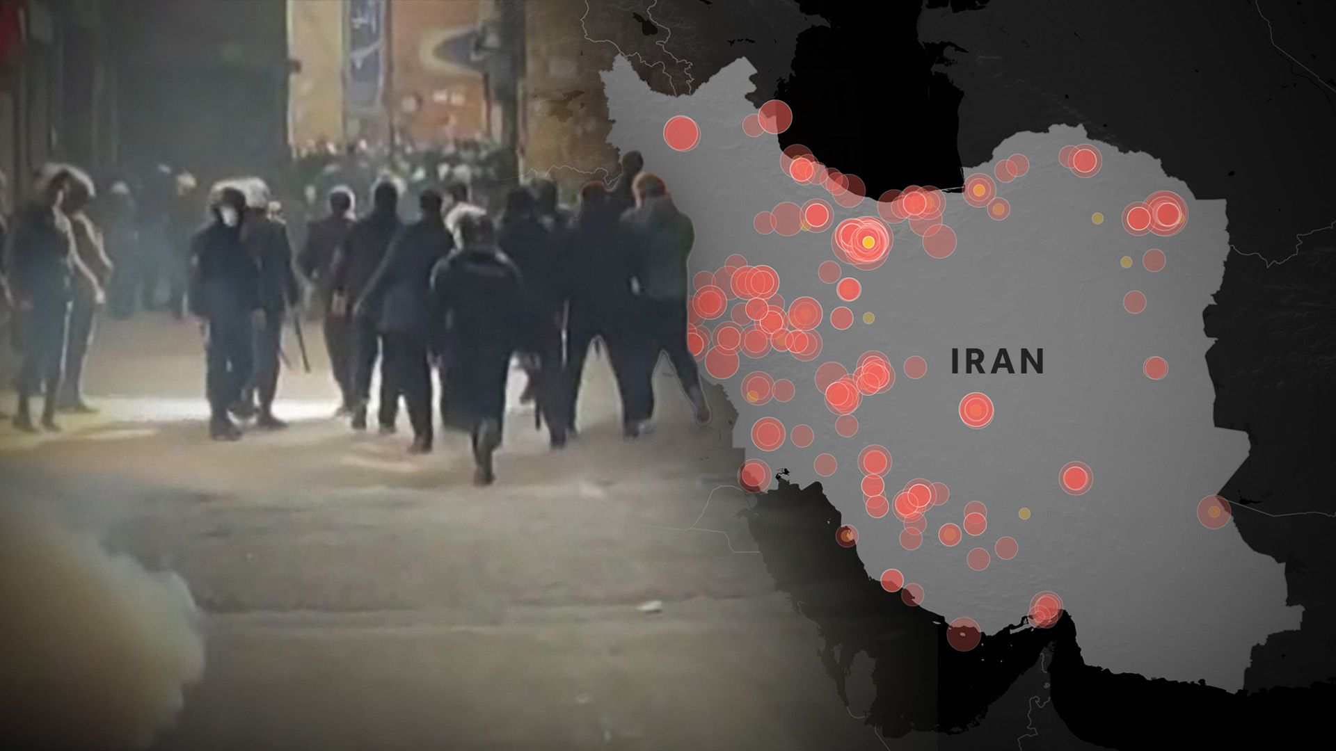 Iran telt de doden, de rest van de wereld tast in het duister